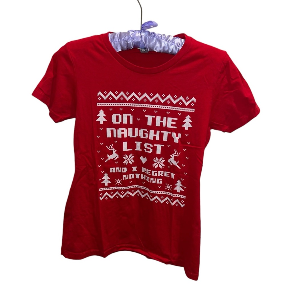 FUNNY HOLIDAY TSHIRT NWOT